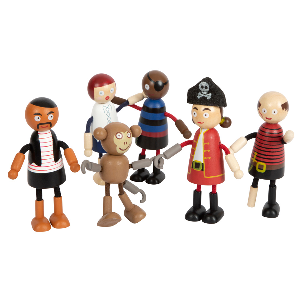 Biegepuppen Piraten