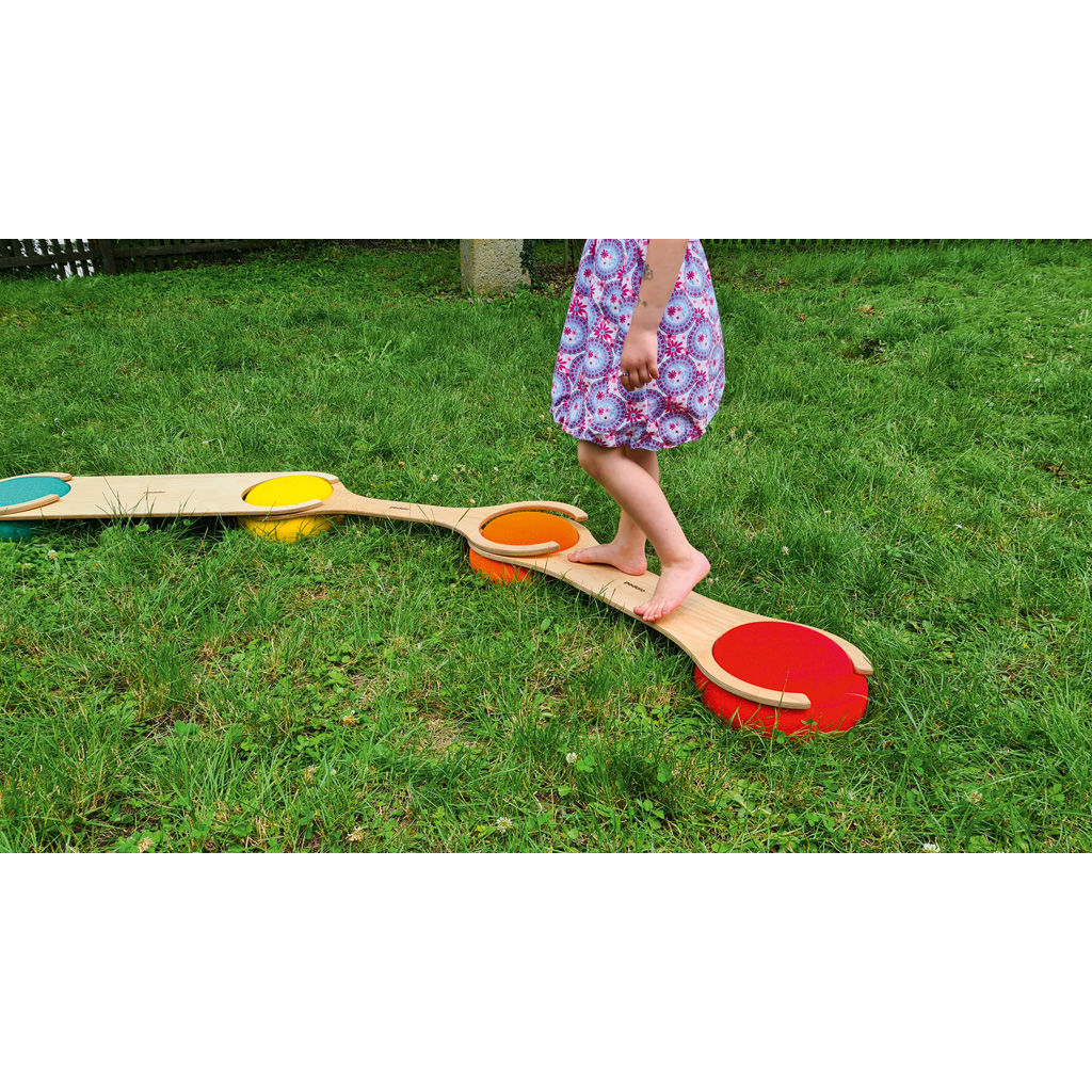 pedalo® Stapelbaustein Balanciersteg Set