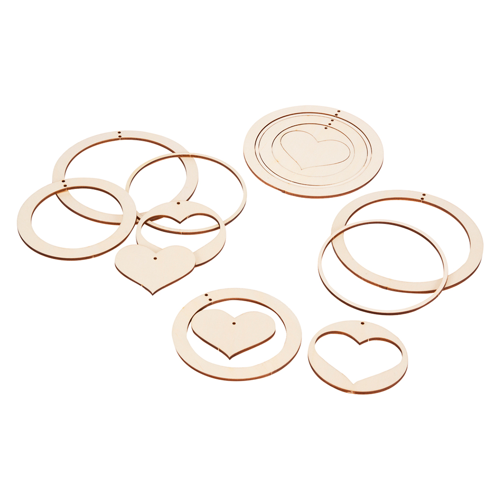 Herz-Mobile, 4-teilig, 3er-Set Herz-Mobile, 4-teilig, 3er-Set