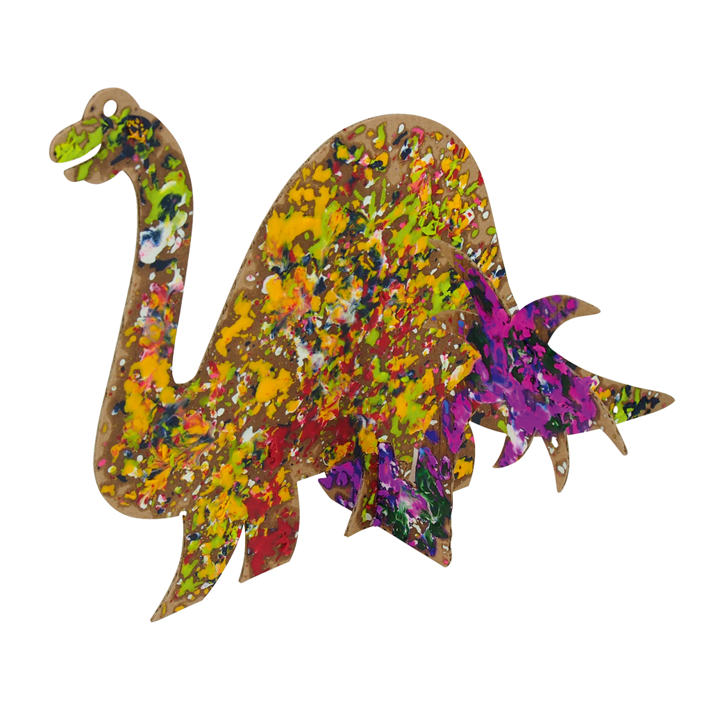 Dinosaurier, blanko, 25 Stück