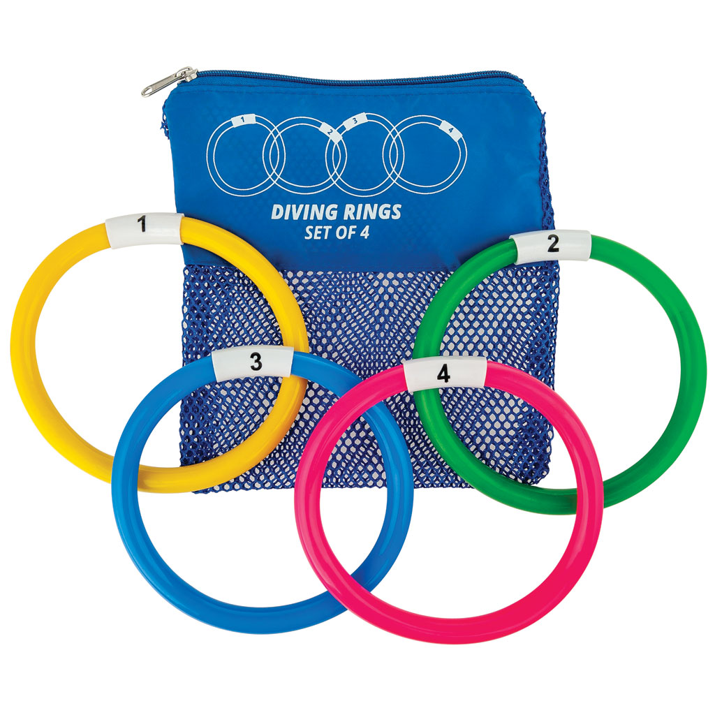 Tauchringe, 4er-Set