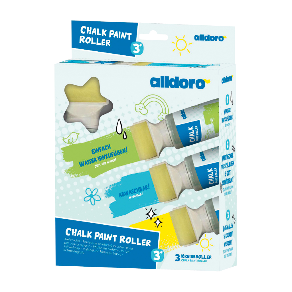 Kreide-Roller, 3er Set