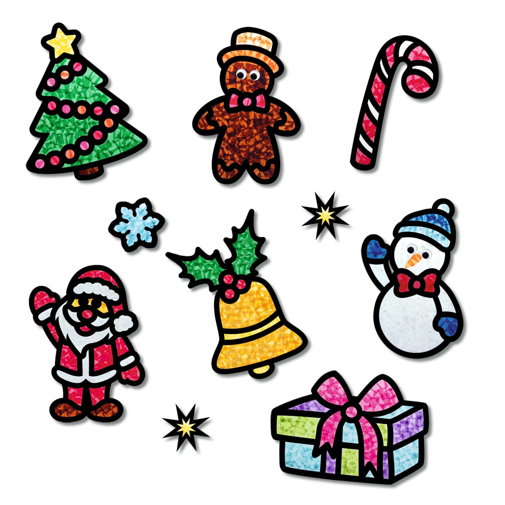 temp92880a-suncatcher-weihnachtenchN21bHvDGrMF Ursus® Suncatcher Fensterbilder, 12 Stück