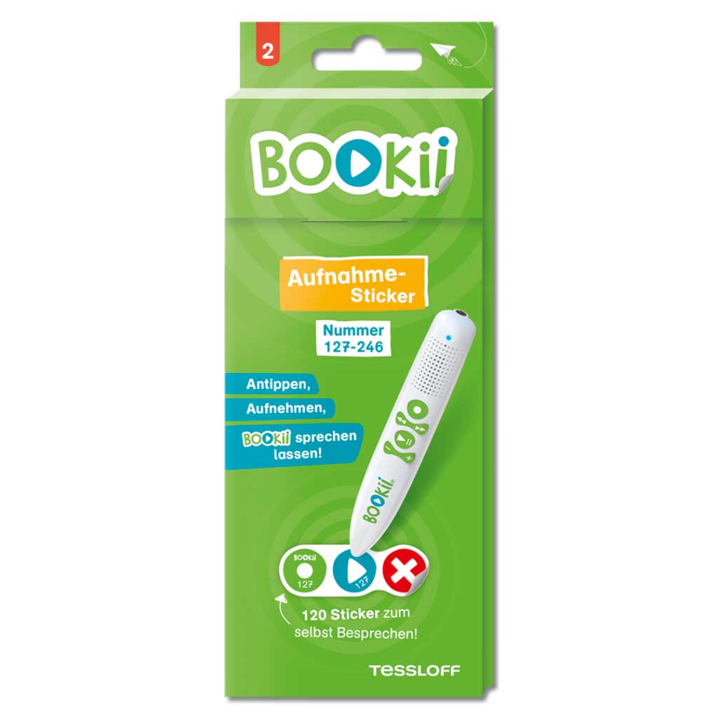 BOOKii® Aufnahmesticker