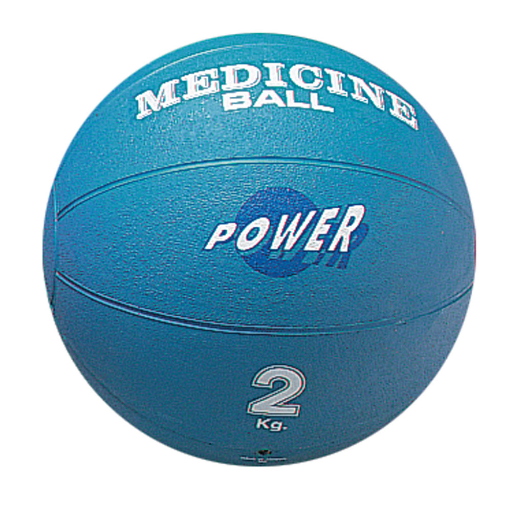 Medizinball aus Gummi