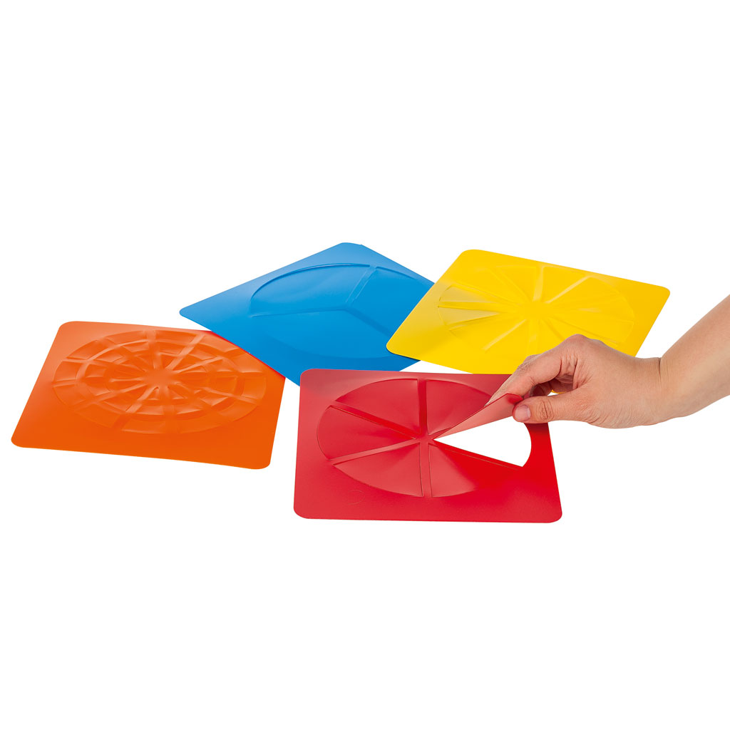 Farbkreis-Schablone, 4 Stück