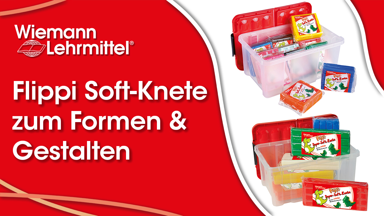 W-81662_W-81663_Flippi_Soft-Knete_Wiemann-Lehrmittel Video_zu_Flippi_Soft-Knete_Wiemann-Lehrmittel