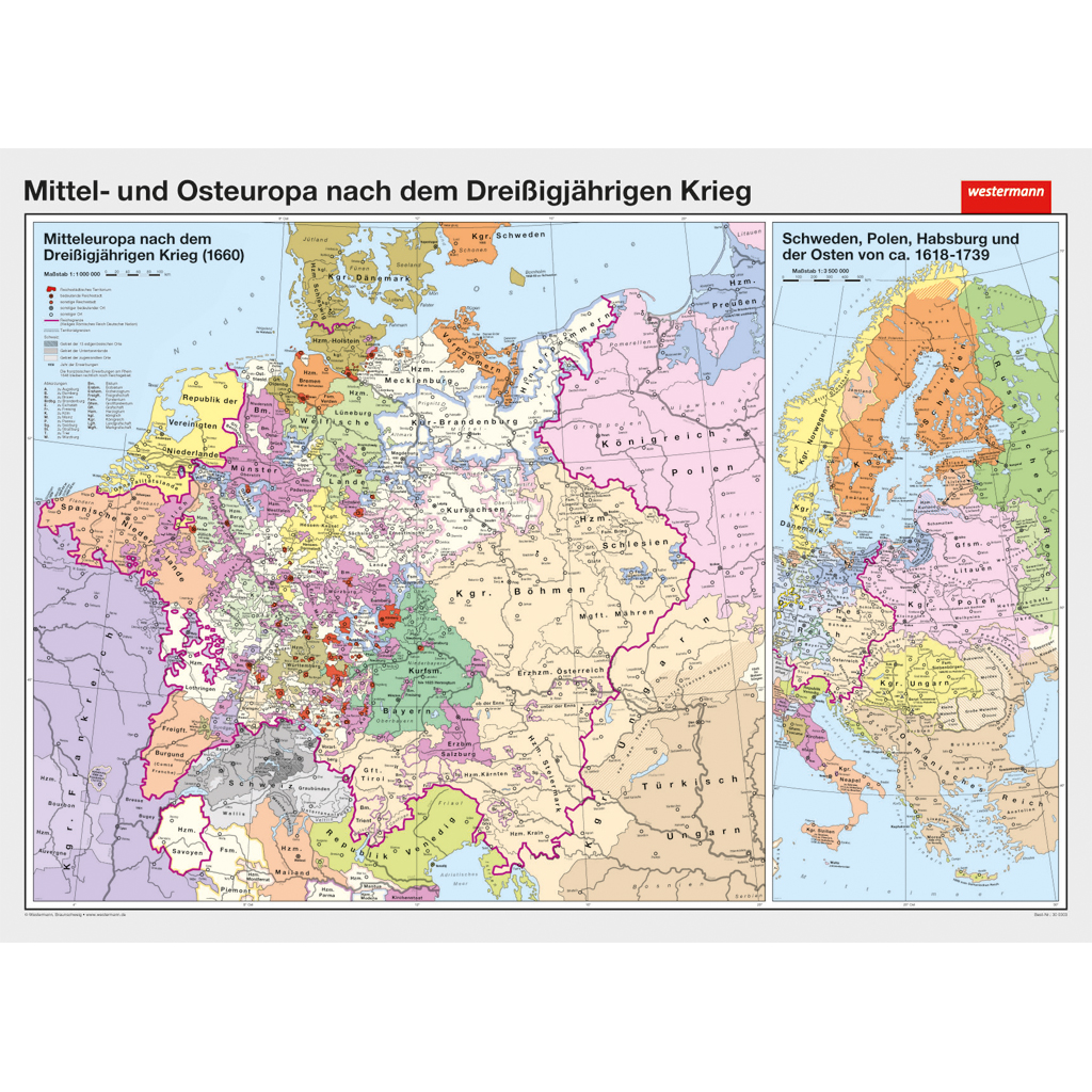 Mittel- und Osteuropa nach dem Dreißigjährigen Krieg - in verschiedenen Varianten