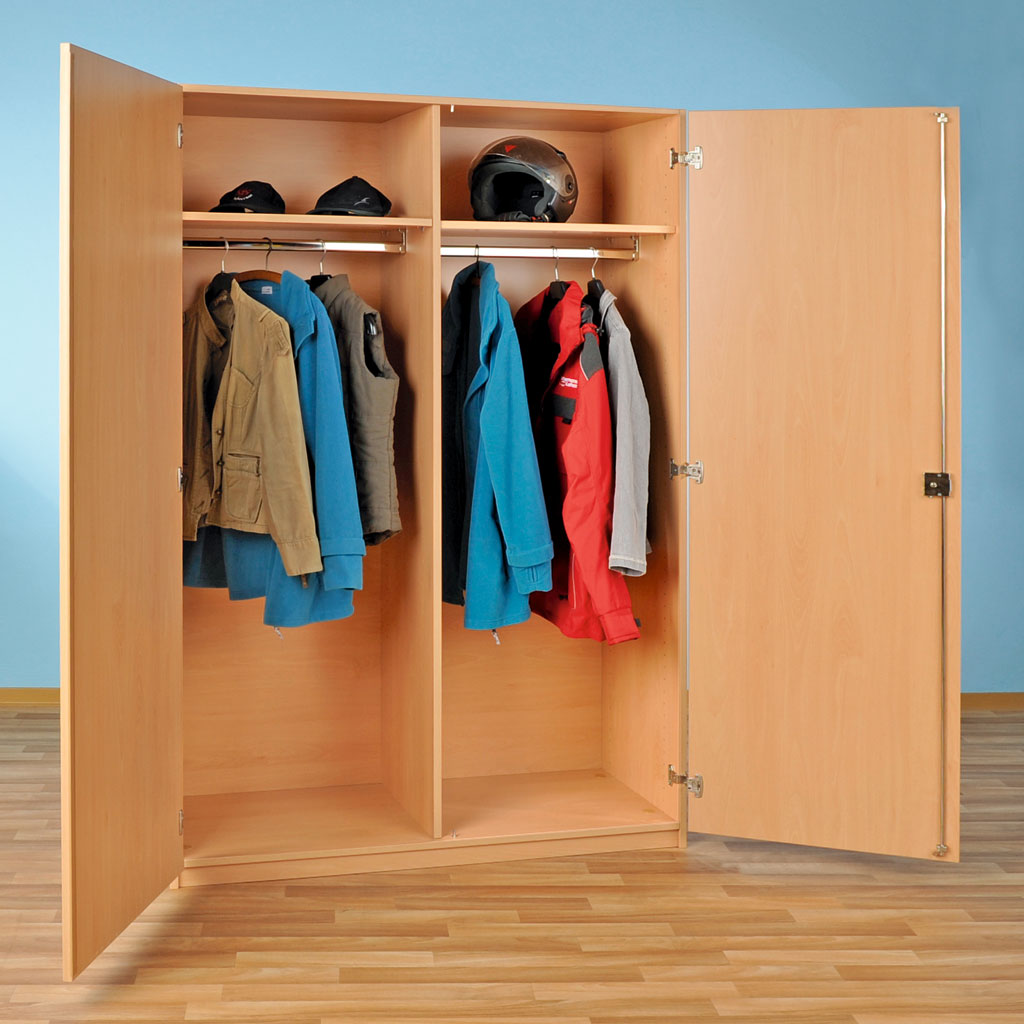 Modulus® Garderobenschrank mit Mittelwand