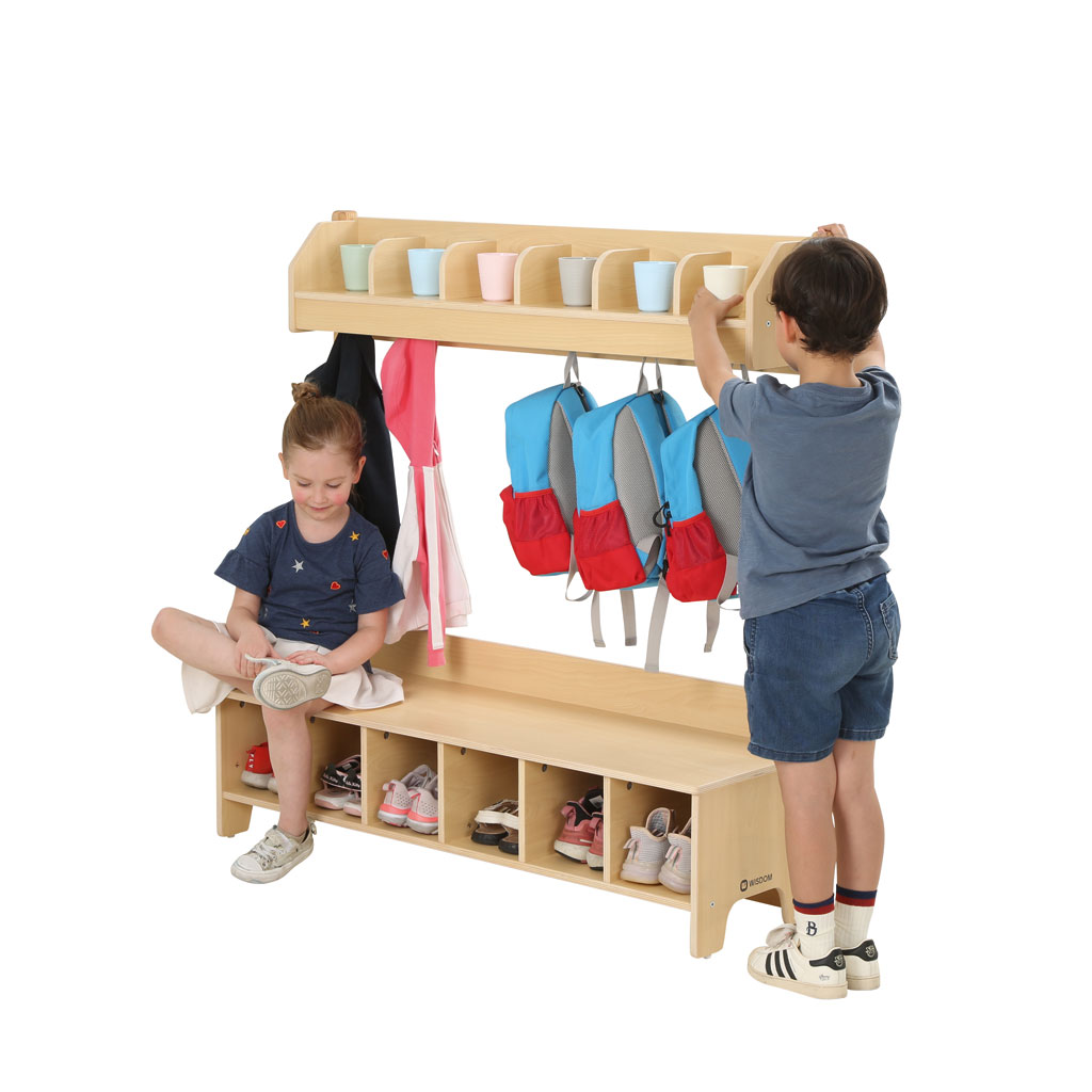 Kindergartengarderobe