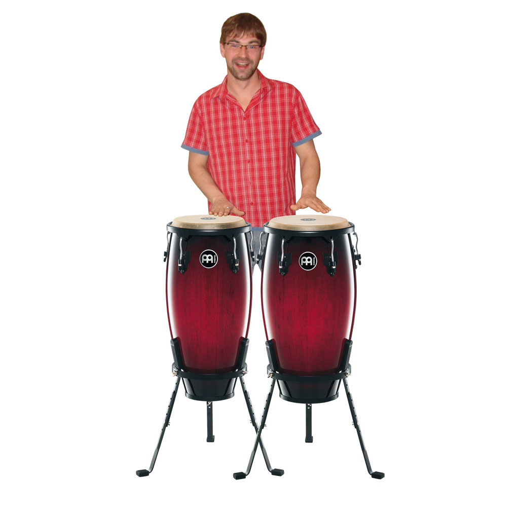 Konzert Congas (Paar) wine redburst