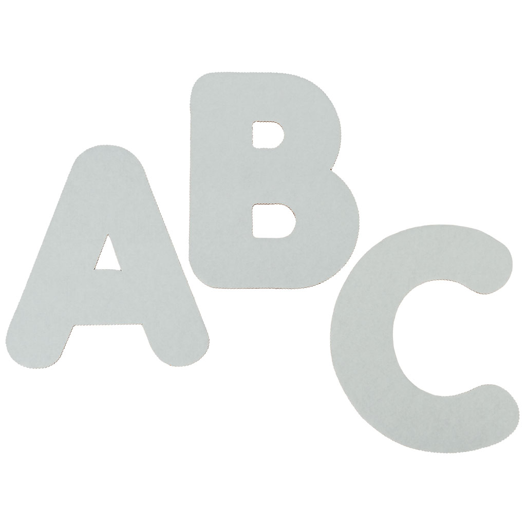Riesen-Buchstaben zum Selbstgestalten, 26 Stück