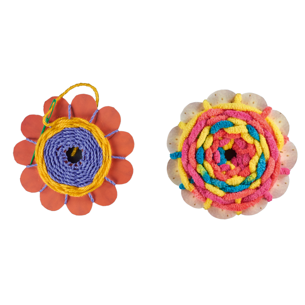 Blüten zum Weben, 16 Stück