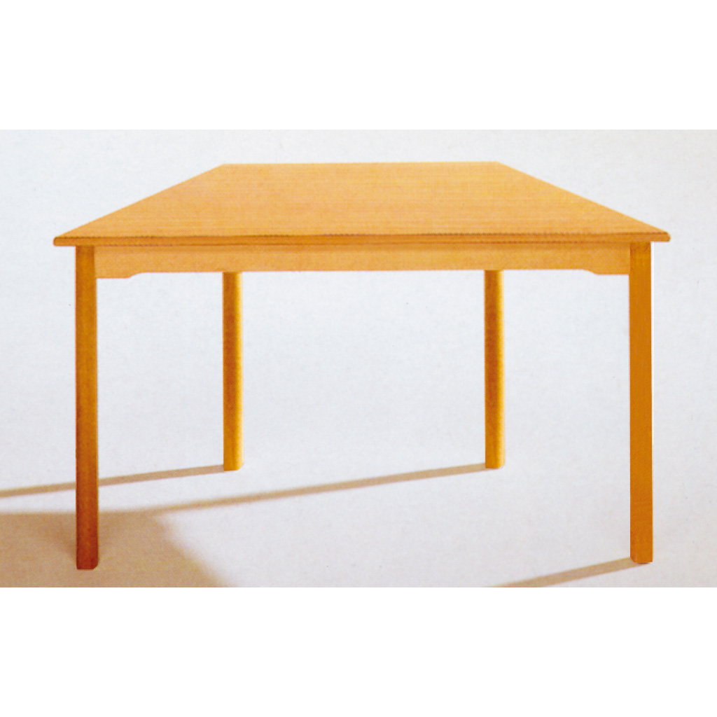 Trapeztisch in Buche Massiv-Bild Auf diesem Bild ist das Produkt mit der Art.Nr.: M-40003 zu sehen