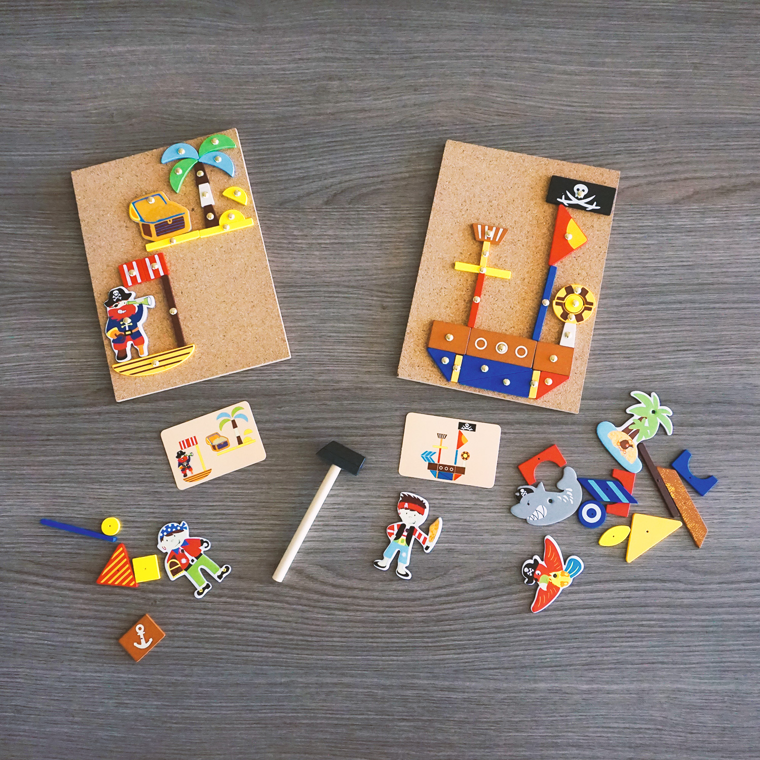 Piraten-Hammerspiel für Kinder