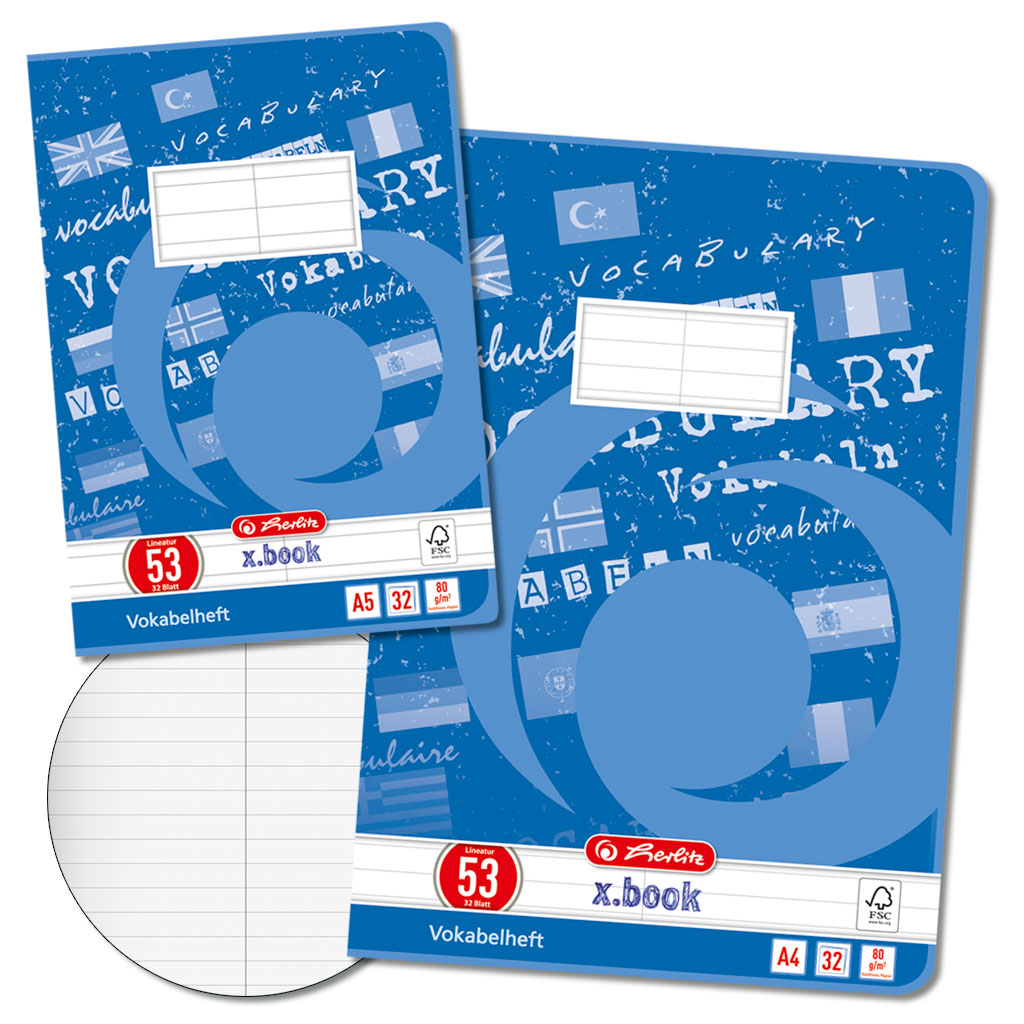 Herlitz® Vokabelheft