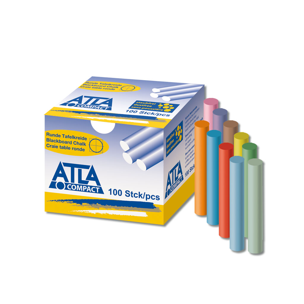 ATLA Compact Tafelkreide, rund