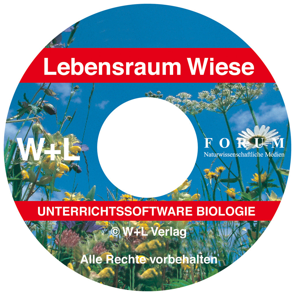 Lebensraum Wiese - Unterrichtssoftware