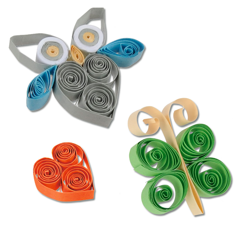 Quilling Schablone mit Korkunterlage
