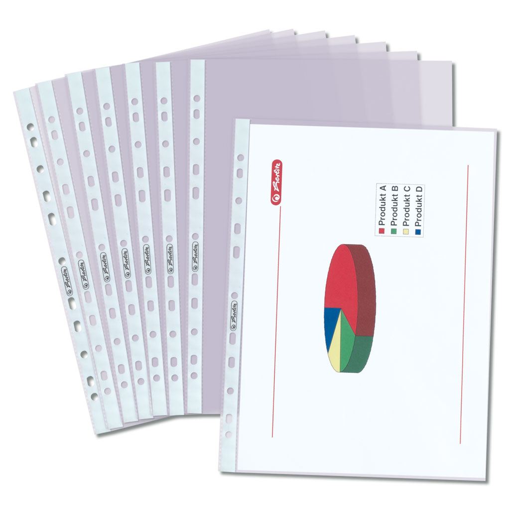 Herlitz® Prospekthüllen DIN A4