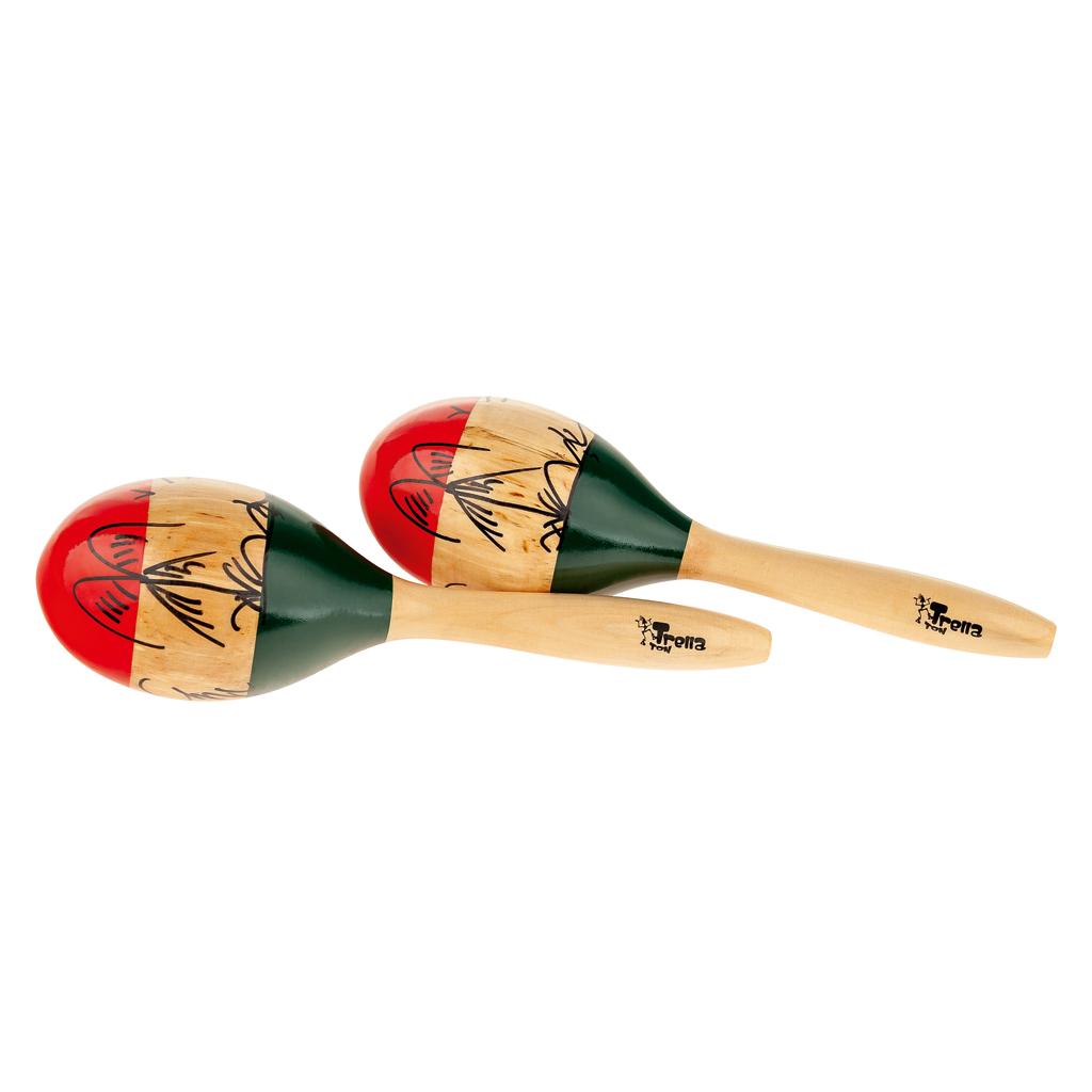 TrellaTon® Mexikanische Holz-Maracas