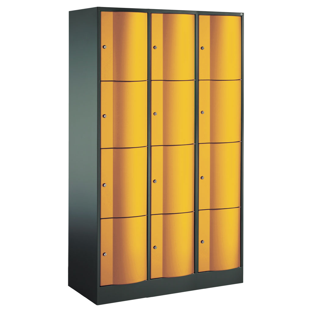 Großraum-Schließfachschrank, 3-reihig Großraum-Schließfachschrank, 3-reihig
