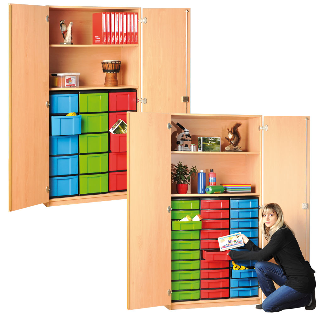 Modulus® Klassenraumschrank, 2 Böden, 1 davon verstellbar