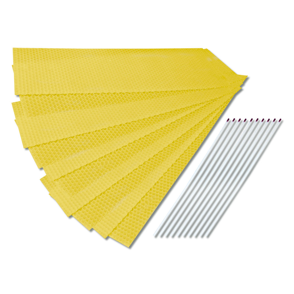 Bienenwabenkerzen, Set Klein