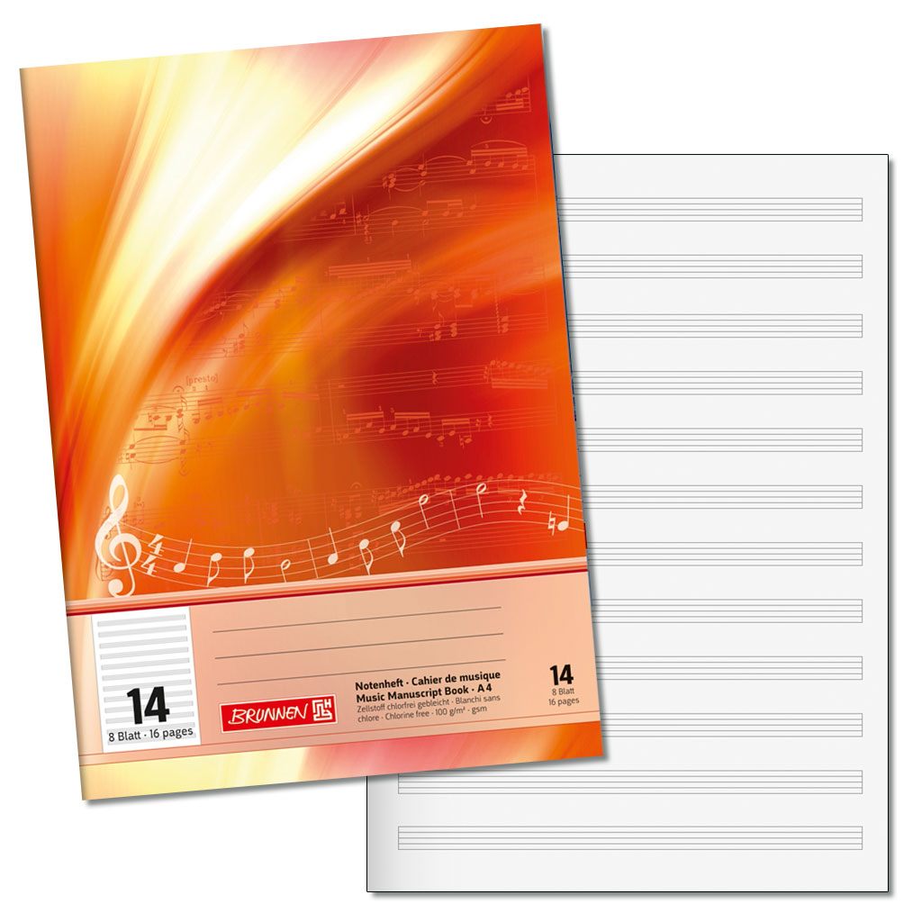 Brunnen® Notenheft