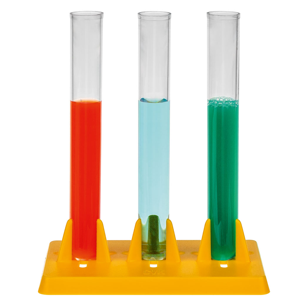Reagenzglasständer für 3 Gläser