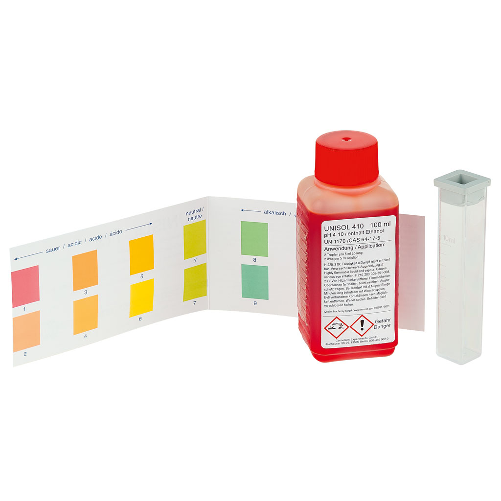 UNISOL 410, Universalindikator flüssig UNISOL 410, Universalindikator flüssig