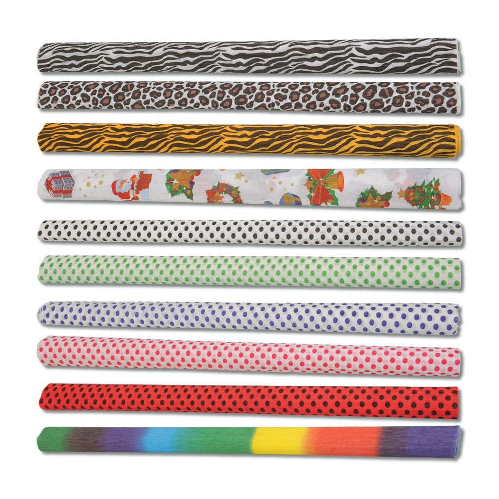 Motiv-Bastelkrepppapier 32 g/m²