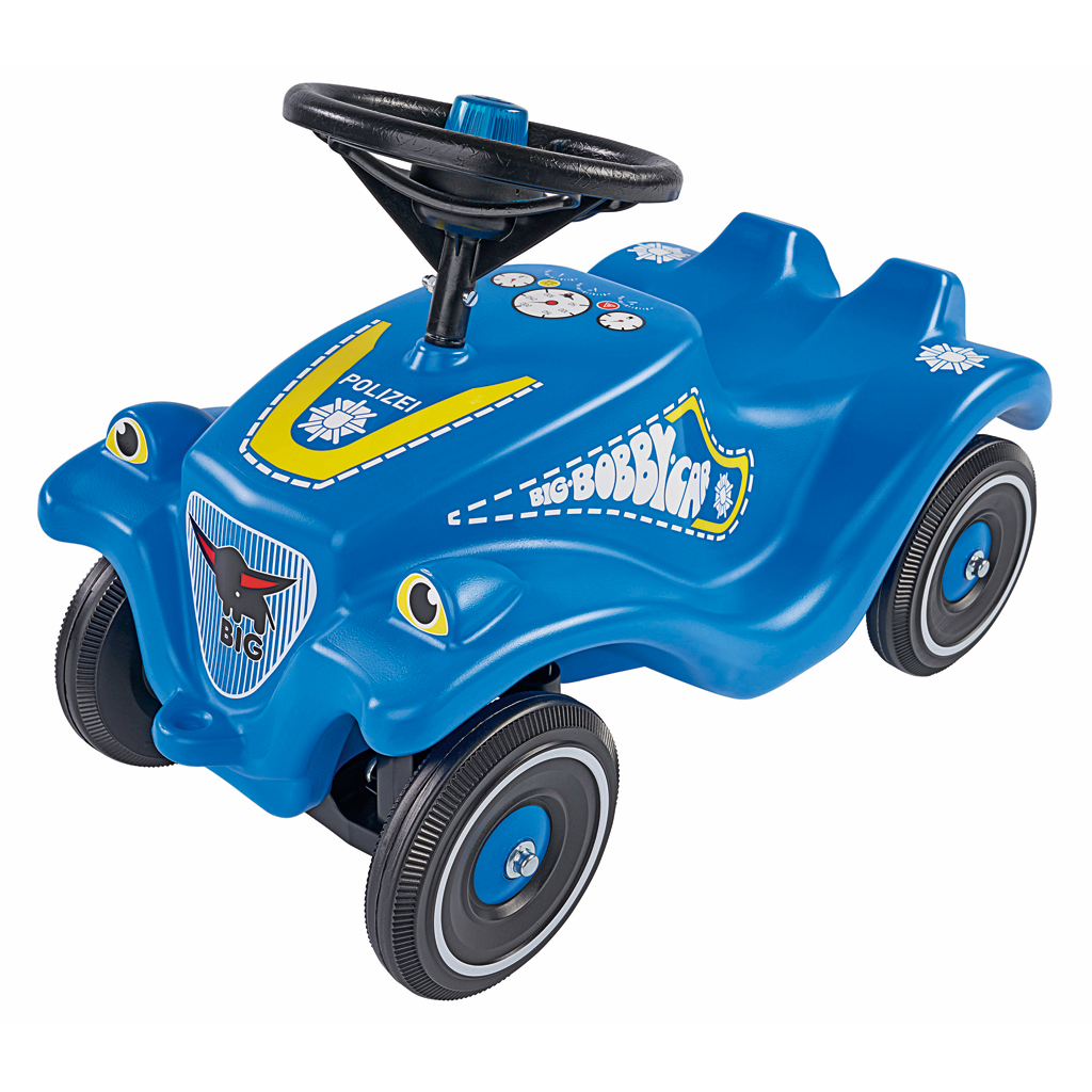 BIG® Bobby Car – Polizeiauto mit Sound-Bild Auf diesem Bild ist das Produkt mit der Art.Nr.: W-82800 zu sehen