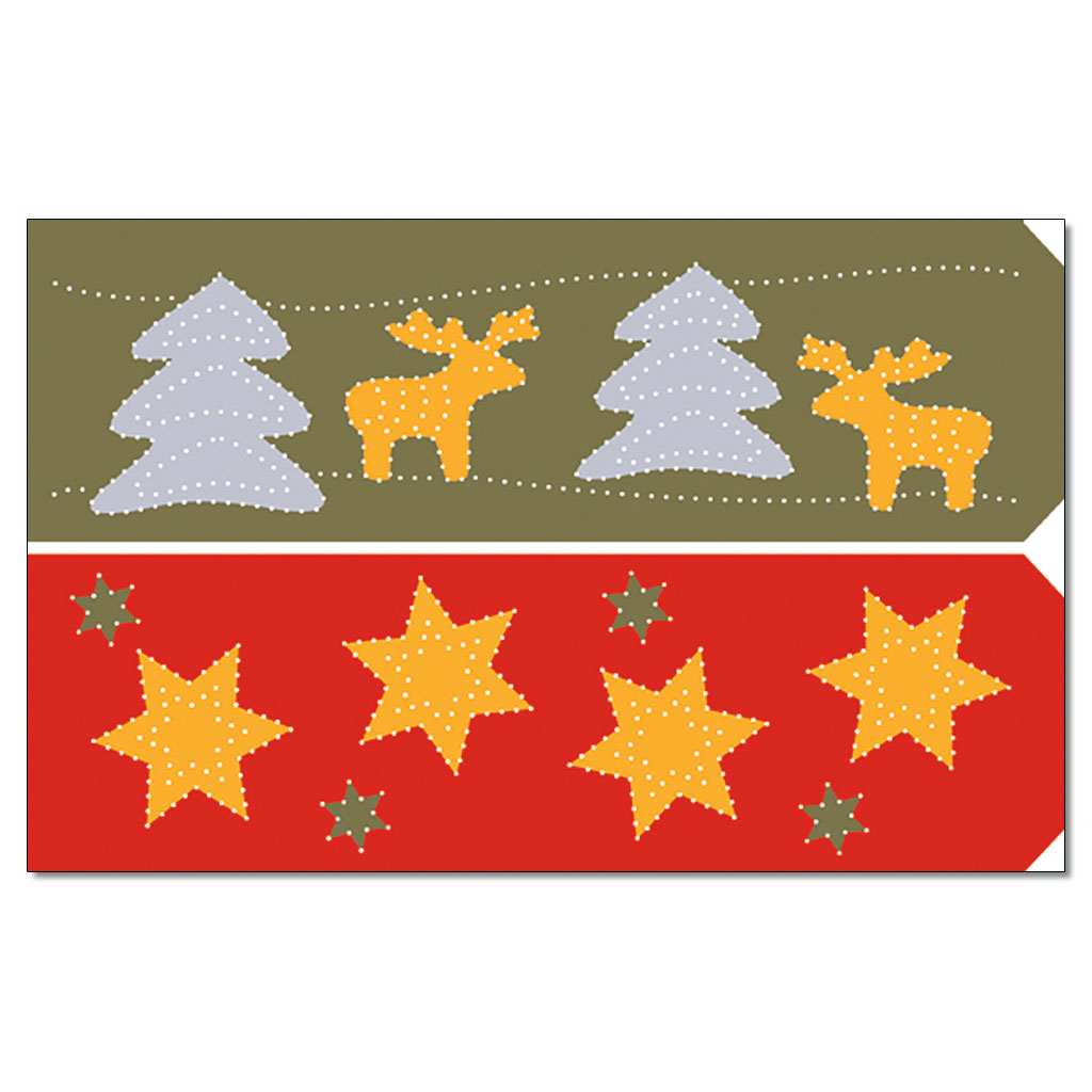 Prickellichter Bastelbogen Weihnachten, Windlichter