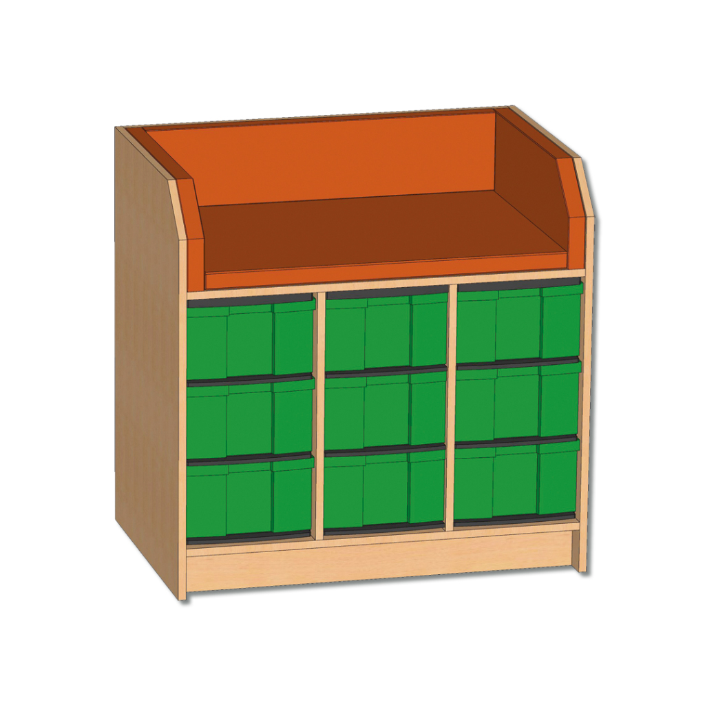 Modulus® Wickelkommode 11 mit 9 hohen Schüben