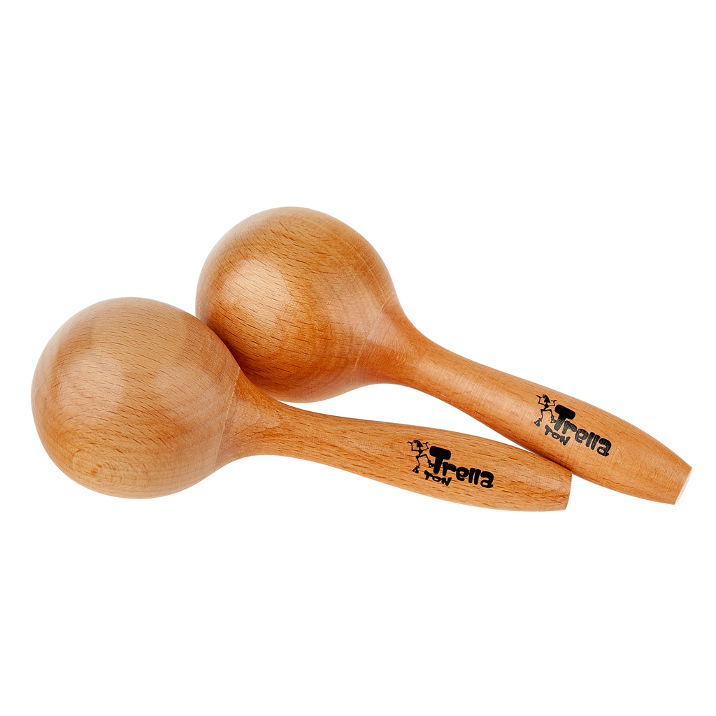 TrellaTon® Mexikanische Holz-Maracas