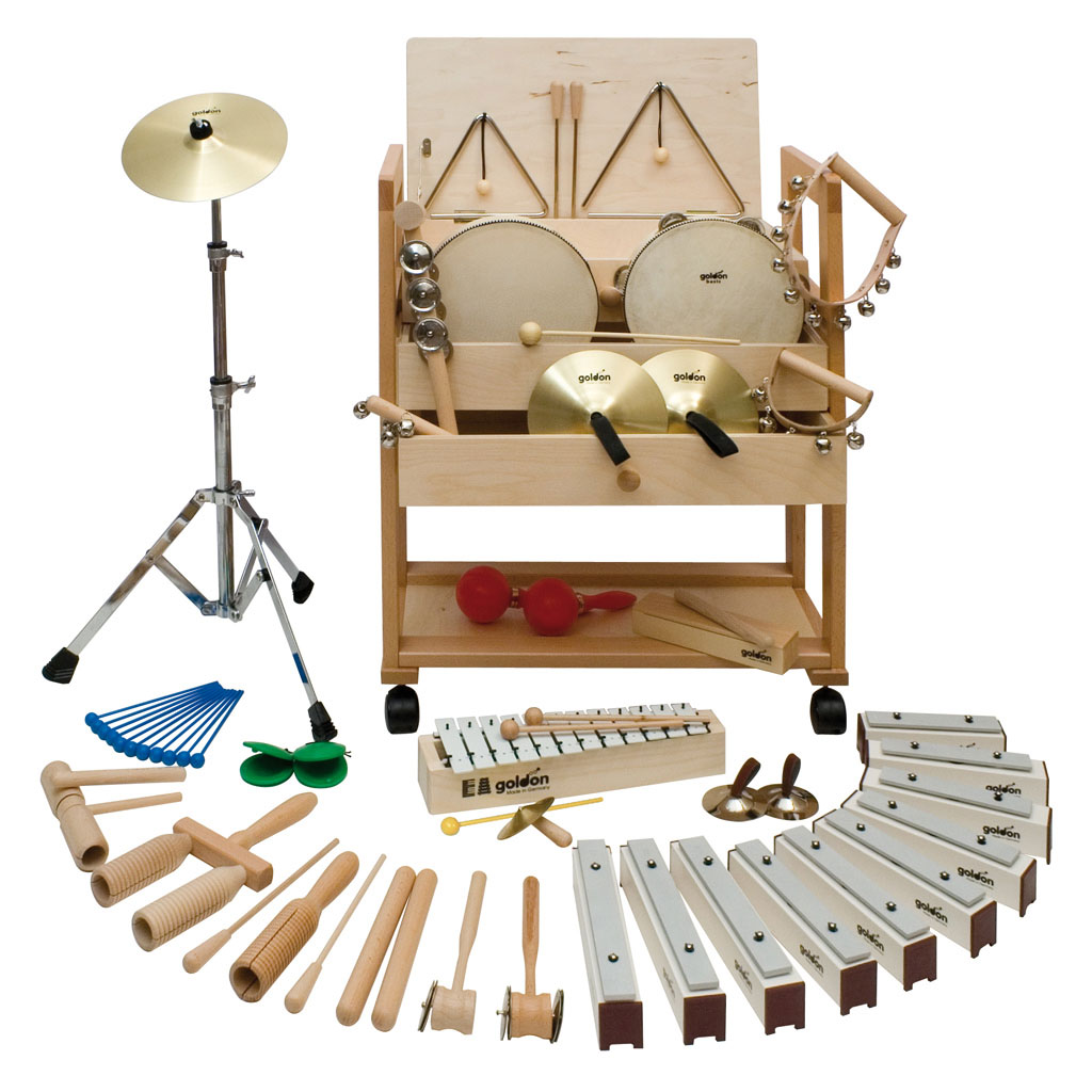 temp1385lf8vsutblnqxg Musikwagen, klein mit Perkussioninstrumenten