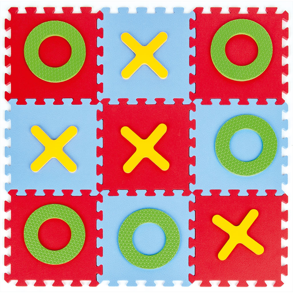 Puzzlematten TicTacToe
