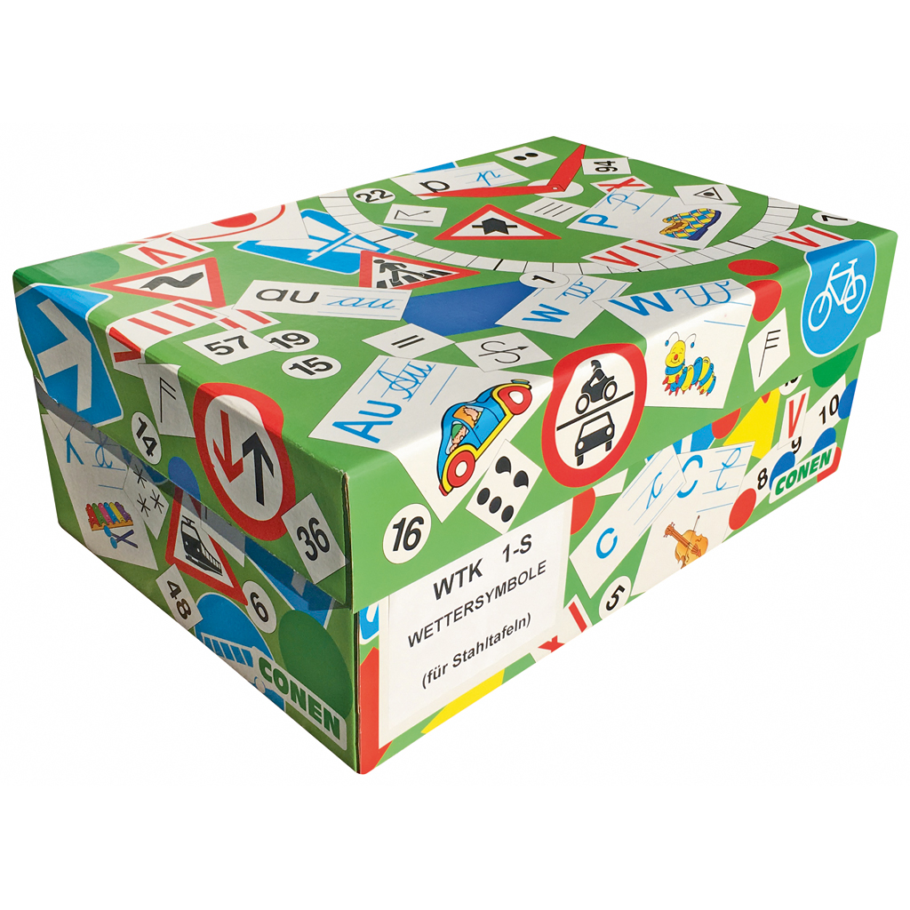 Magnetische Wettersymbole für Kinder-Bild Auf diesem Bild ist das Produkt mit der Art.Nr.: W-11589 zu sehen