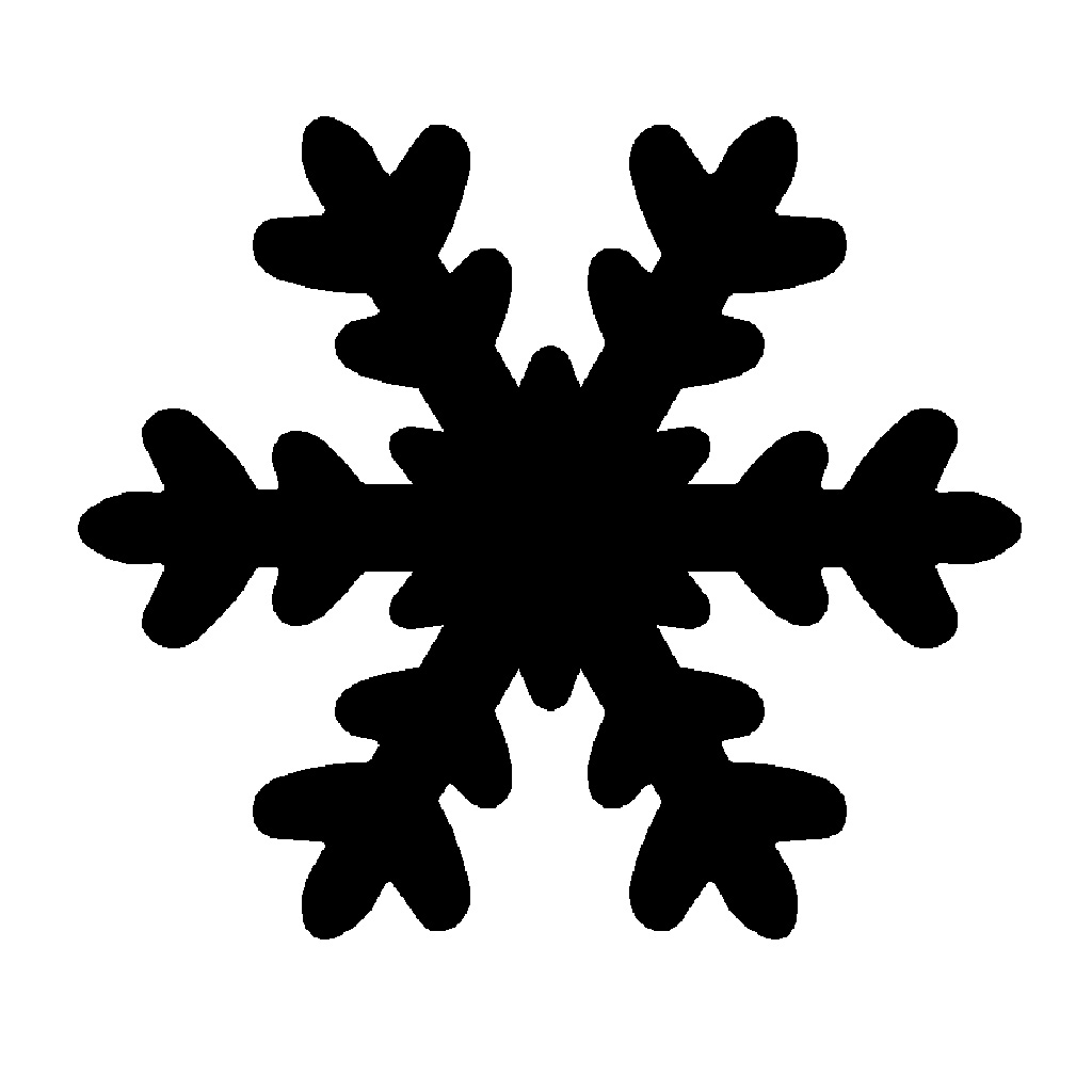 Motivlocher Schneeflocke