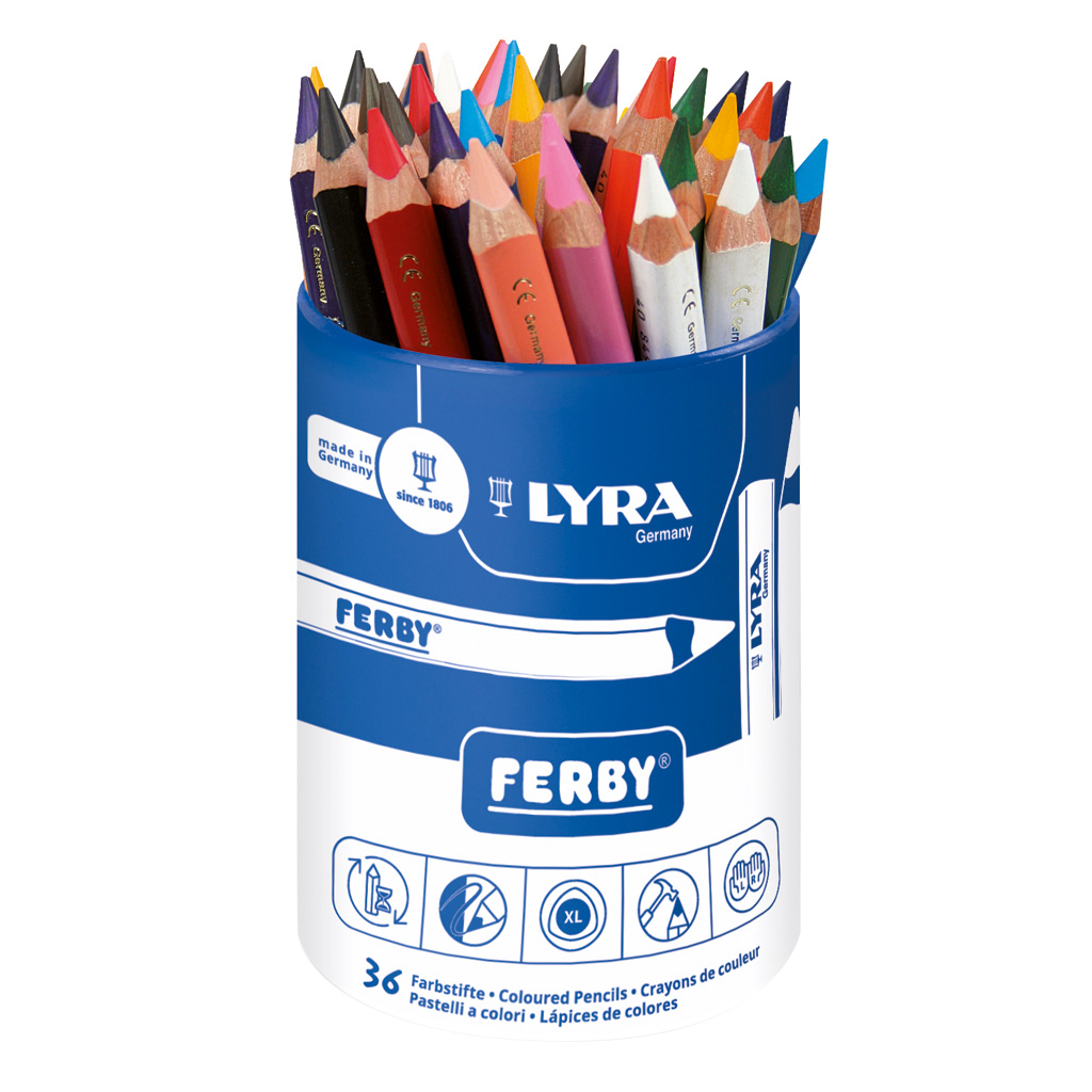 Lyra Ferby Buntstifte, lackiert