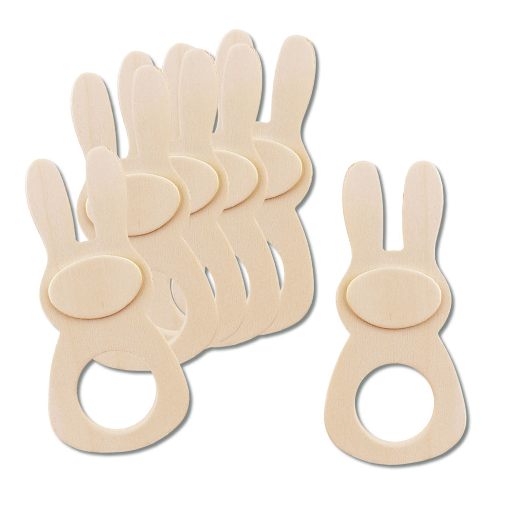 temp91873-serviettenring-osterhaseEM9LonokhpIwO Serviettenring Osterhase, blanko, 6 Stück