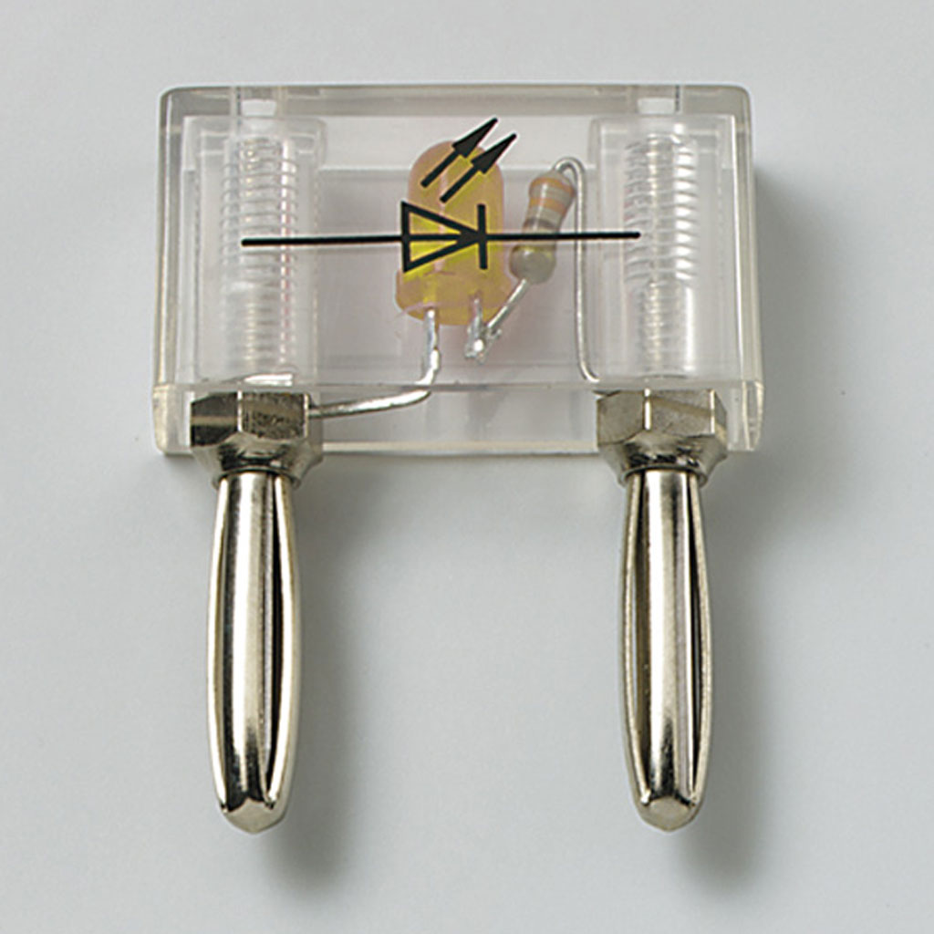 Leuchtdioden auf Steckelement