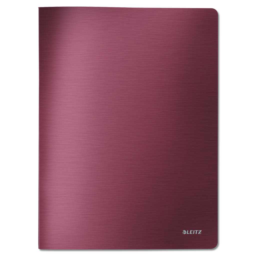 Sichtmappe für Zeugnisse - granatrot
