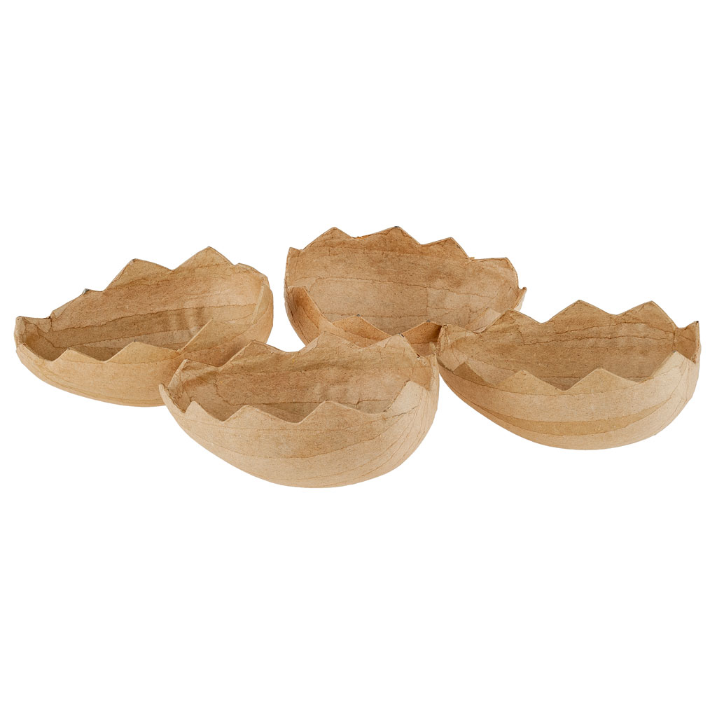 Karton-Eierhälfte, 4er-Set Karton-Eierhälfte, 4er-Set