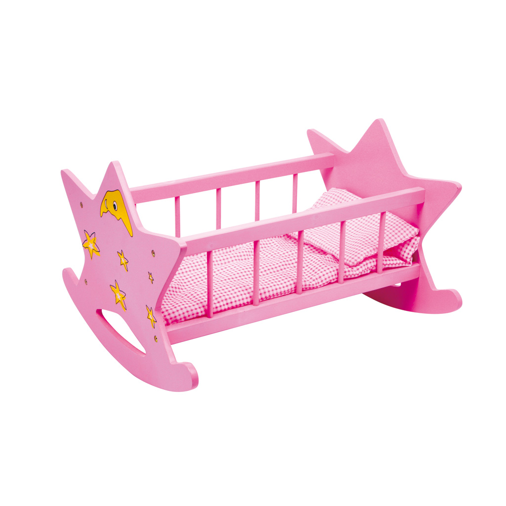 Puppenwiege-Bild Auf diesem Bild ist das Produkt mit der Art.Nr.: W-83851 zu sehen