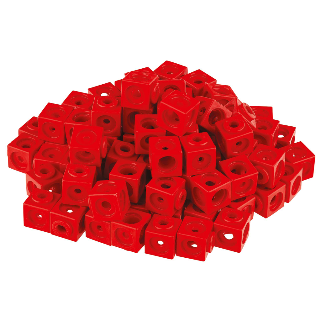 Steckwürfel, 100 Stück Steckwürfel, 100 Stück