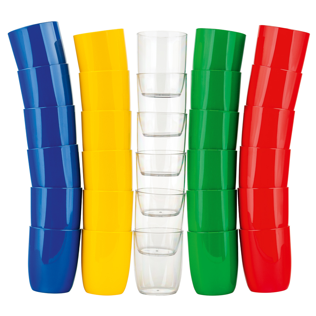 Trinkbecher, 0,3 Liter, 6 Stück