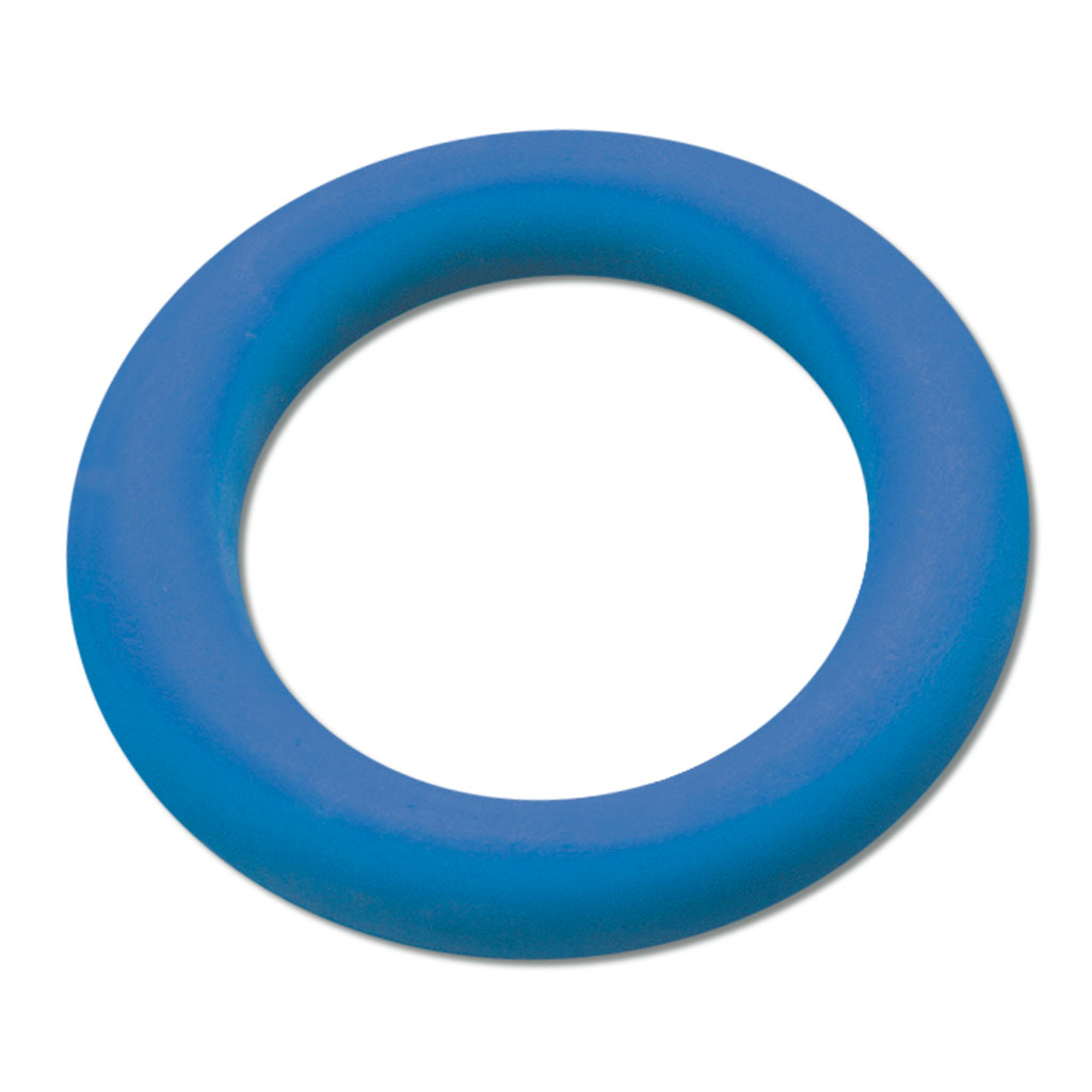 Moosgummi-Tennisring - blau