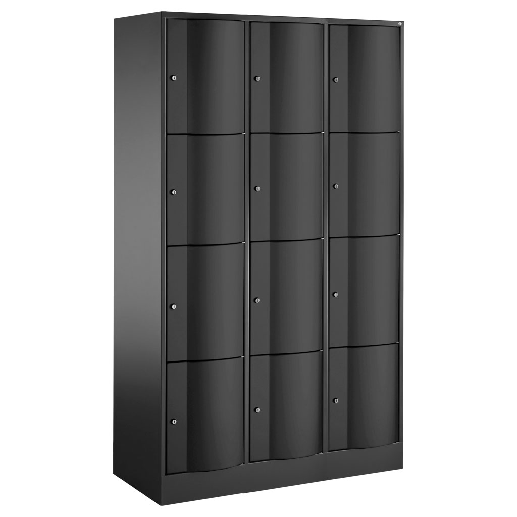 Großraum-Schließfachschrank, 3-reihig Großraum-Schließfachschrank, 3-reihig